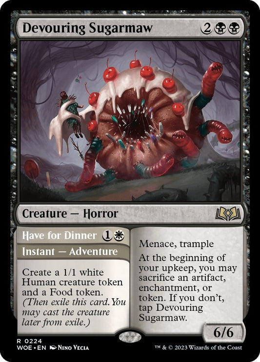 Image for Devouring Sugarmaw (224) (Wilds of Eldraine) - Magic: The Gathering
