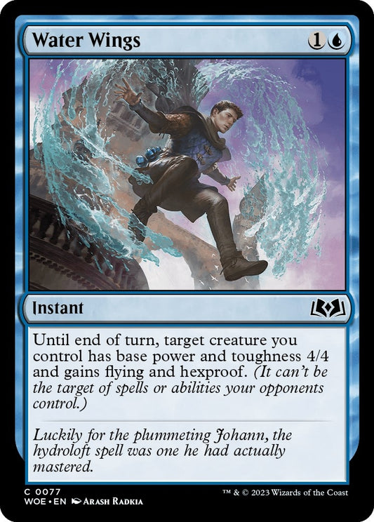 Image for Water Wings (77) (Wilds of Eldraine) - Magic: The Gathering