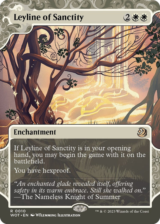 Image for Leyline of Sanctity (10) (Wilds of Eldraine: Enchanting Tales) - Magic: The Gathering
