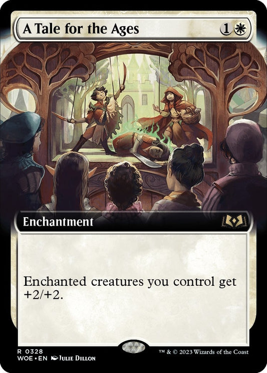 Image for A Tale for the Ages (Extended Art) (328) (Wilds of Eldraine) - Magic: The Gathering