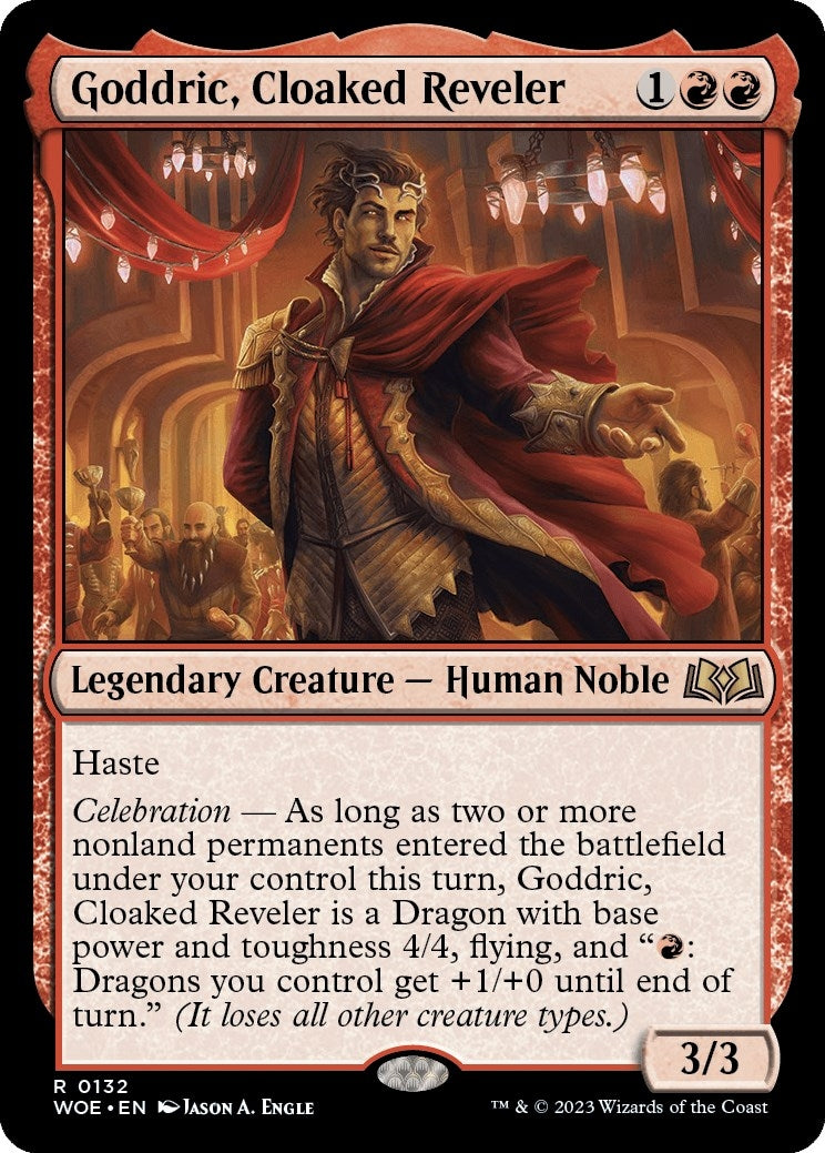 Image for Goddric, Cloaked Reveler (132) (Wilds of Eldraine) - Magic: The Gathering