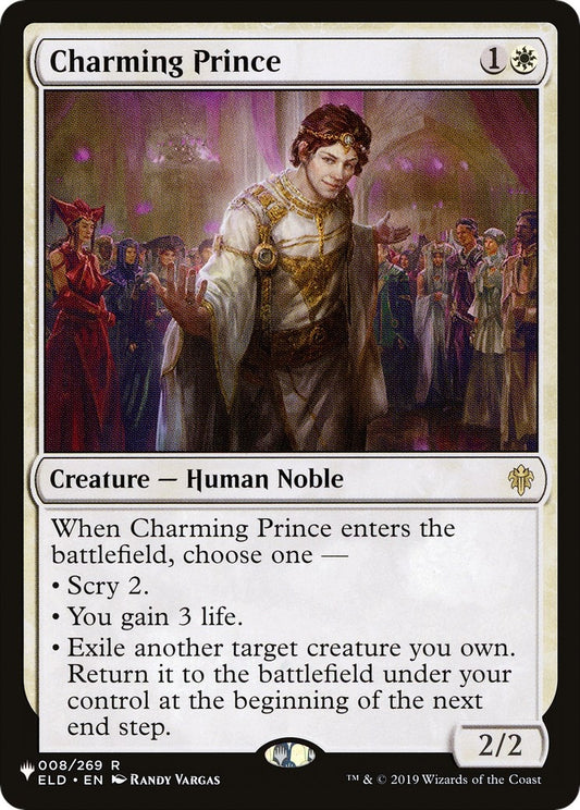 Image for Charming Prince (008/269) (The List Reprints) - Magic: The Gathering