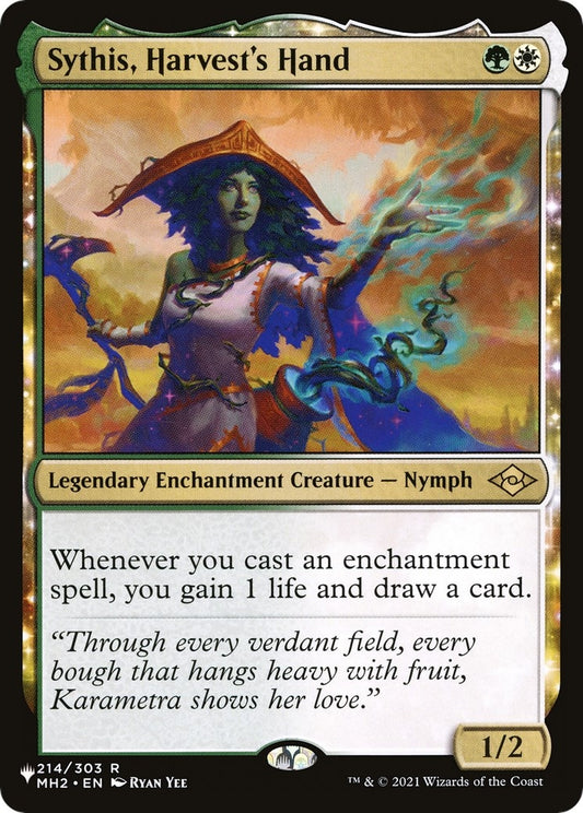 Image for Sythis, Harvest's Hand (214/303) (The List Reprints) - Magic: The Gathering