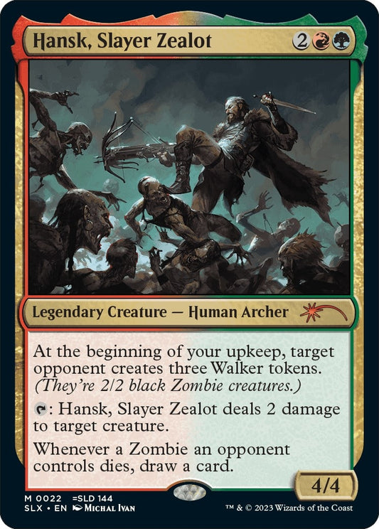 Image for Hansk, Slayer Zealot (22) (SLX Cards) - Magic: The Gathering