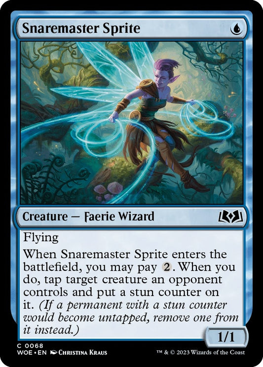 Image for Snaremaster Sprite (68) (Wilds of Eldraine) - Magic: The Gathering