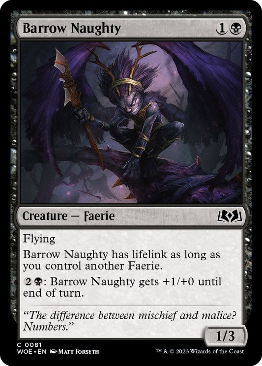 Image for Barrow Naughty (81) (Wilds of Eldraine) - Magic: The Gathering
