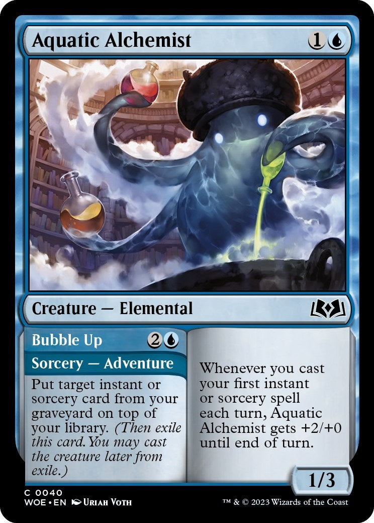 Image for Aquatic Alchemist (40) (Wilds of Eldraine) - Magic: The Gathering
