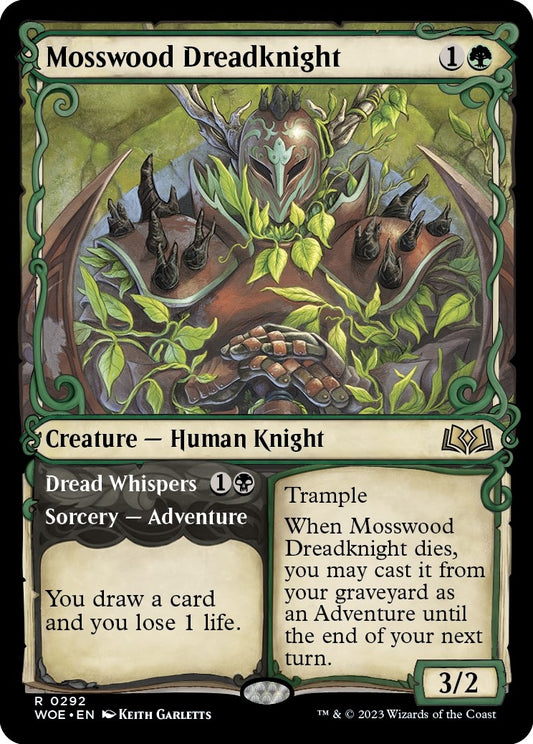 Image for Mosswood Dreadknight (Showcase) (292) (Wilds of Eldraine) - Magic: The Gathering