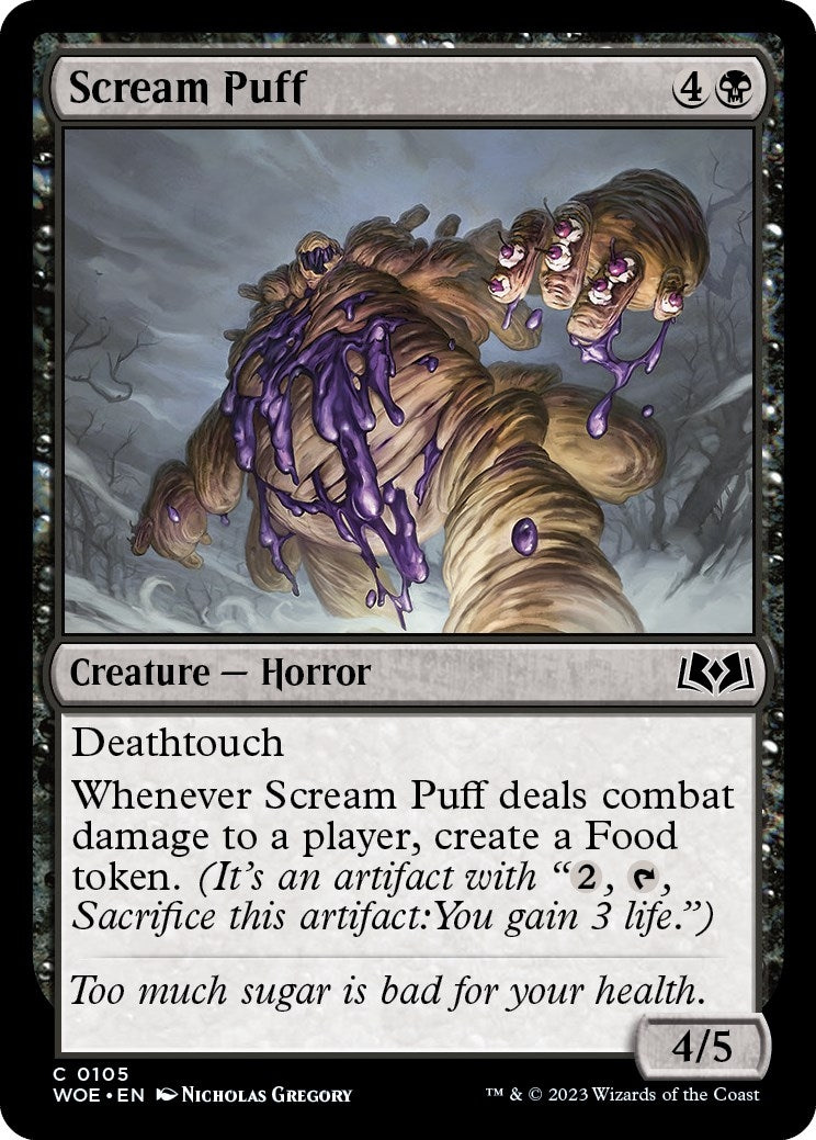 Image for Scream Puff (105) (Wilds of Eldraine) - Magic: The Gathering