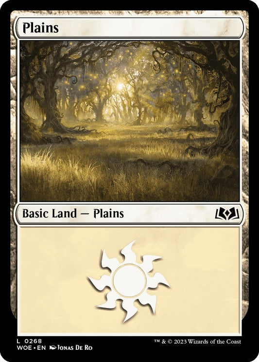Image for Plains (0268) (268) (Wilds of Eldraine) - Magic: The Gathering