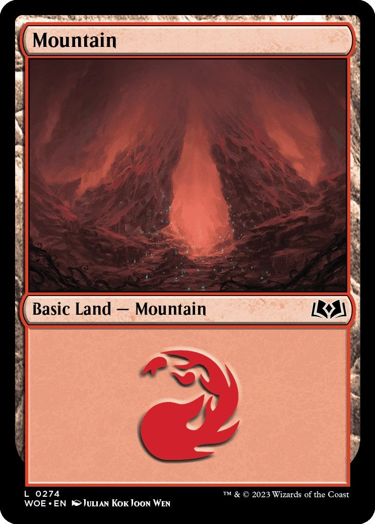 Image for Mountain (0274) (274) (Wilds of Eldraine) - Magic: The Gathering