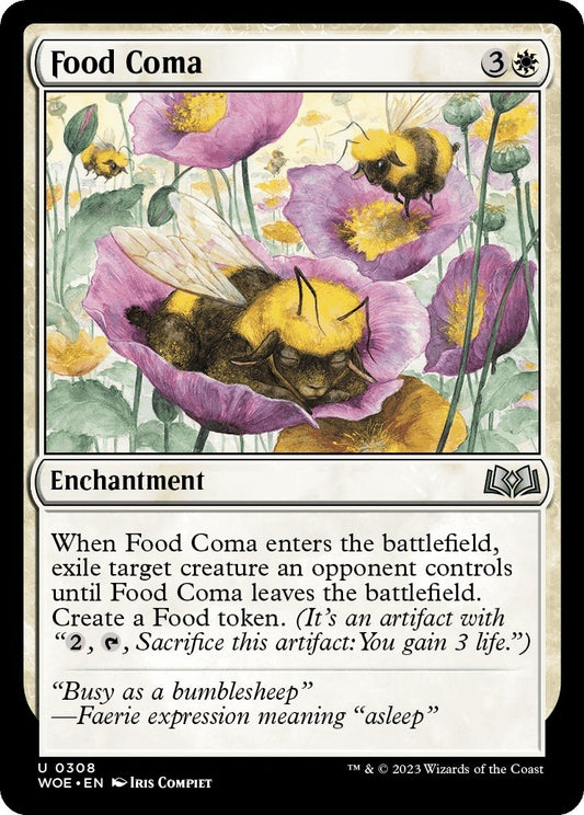 Image for Food Coma (308) (Wilds of Eldraine) - Magic: The Gathering