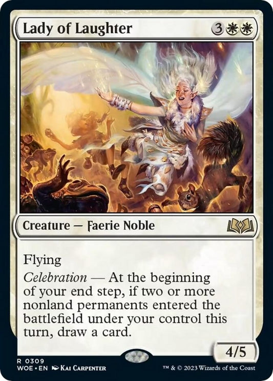 Image for Lady of Laughter (309) (Wilds of Eldraine) - Magic: The Gathering
