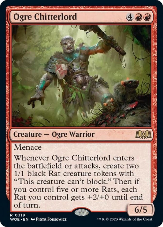 Image for Ogre Chitterlord (319) (Wilds of Eldraine) - Magic: The Gathering