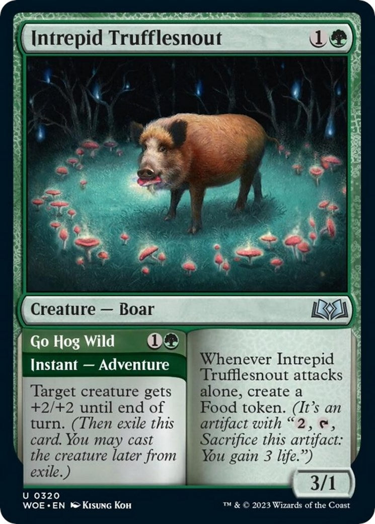 Image for Intrepid Trufflesnout (320) (Wilds of Eldraine) - Magic: The Gathering