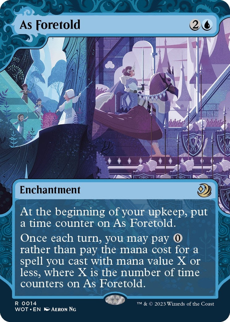 Image for As Foretold (14) (Wilds of Eldraine: Enchanting Tales) - Magic: The Gathering