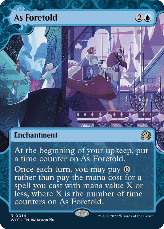 Image for As Foretold (14) (Wilds of Eldraine: Enchanting Tales) - Magic: The Gathering