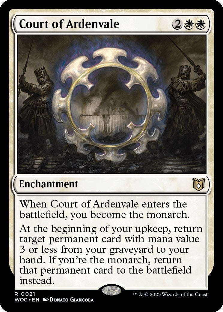 Image for Court of Ardenvale (21) (Commander: Wilds of Eldraine) - Magic: The Gathering
