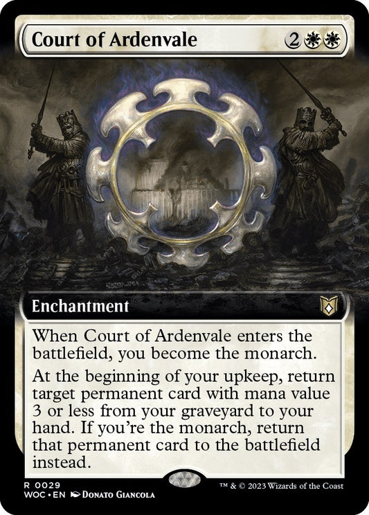 Image for Court of Ardenvale (Extended Art) (29) (Commander: Wilds of Eldraine) - Magic: The Gathering