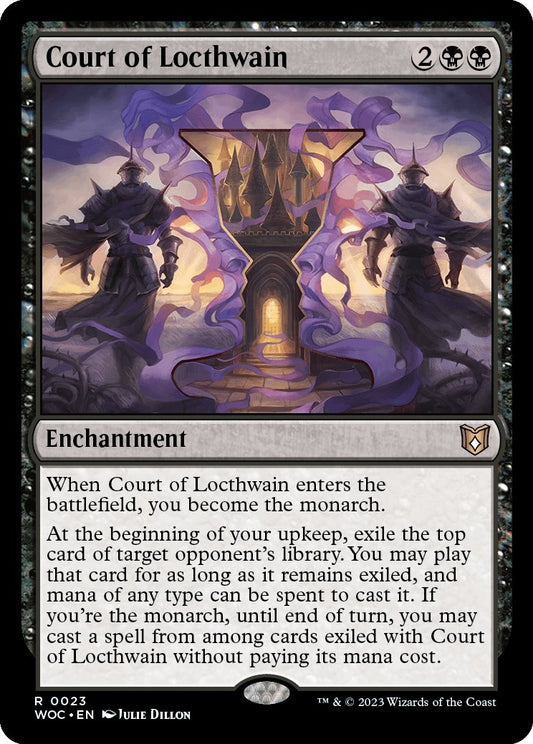 Image for Court of Locthwain (23) (Commander: Wilds of Eldraine) - Magic: The Gathering