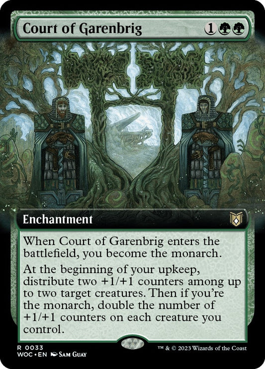 Image for Court of Garenbrig (Extended Art) (33) (Commander: Wilds of Eldraine) - Magic: The Gathering