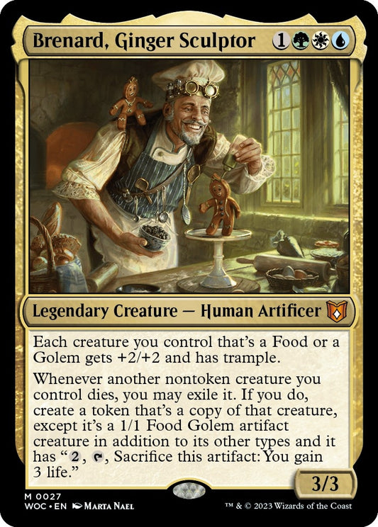 Image for Brenard, Ginger Sculptor (27) (Commander: Wilds of Eldraine) - Magic: The Gathering