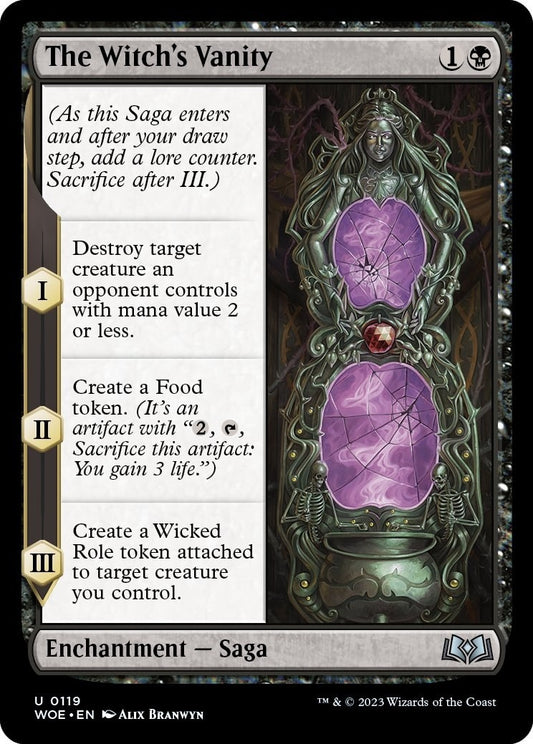 Image for The Witch's Vanity (119) (Wilds of Eldraine) - Magic: The Gathering