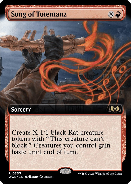 Image for Song of Totentanz (Extended Art) (353) (Wilds of Eldraine) - Magic: The Gathering