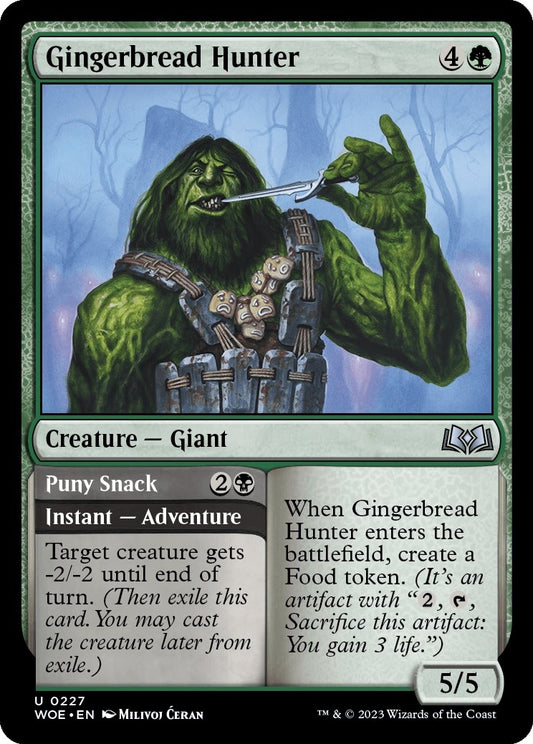Image for Gingerbread Hunter (227) (Wilds of Eldraine) - Magic: The Gathering