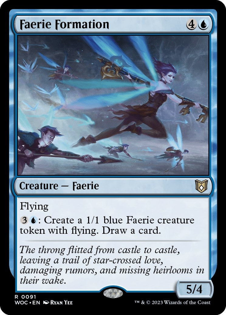 Image for Faerie Formation (91) (Commander: Wilds of Eldraine) - Magic: The Gathering