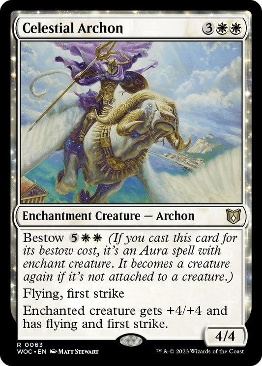 Image for Celestial Archon (63) (Commander: Wilds of Eldraine) - Magic: The Gathering