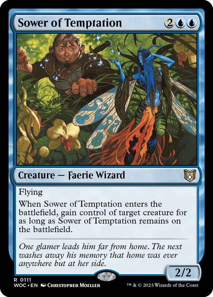 Image for Sower of Temptation (111) (Commander: Wilds of Eldraine) - Magic: The Gathering