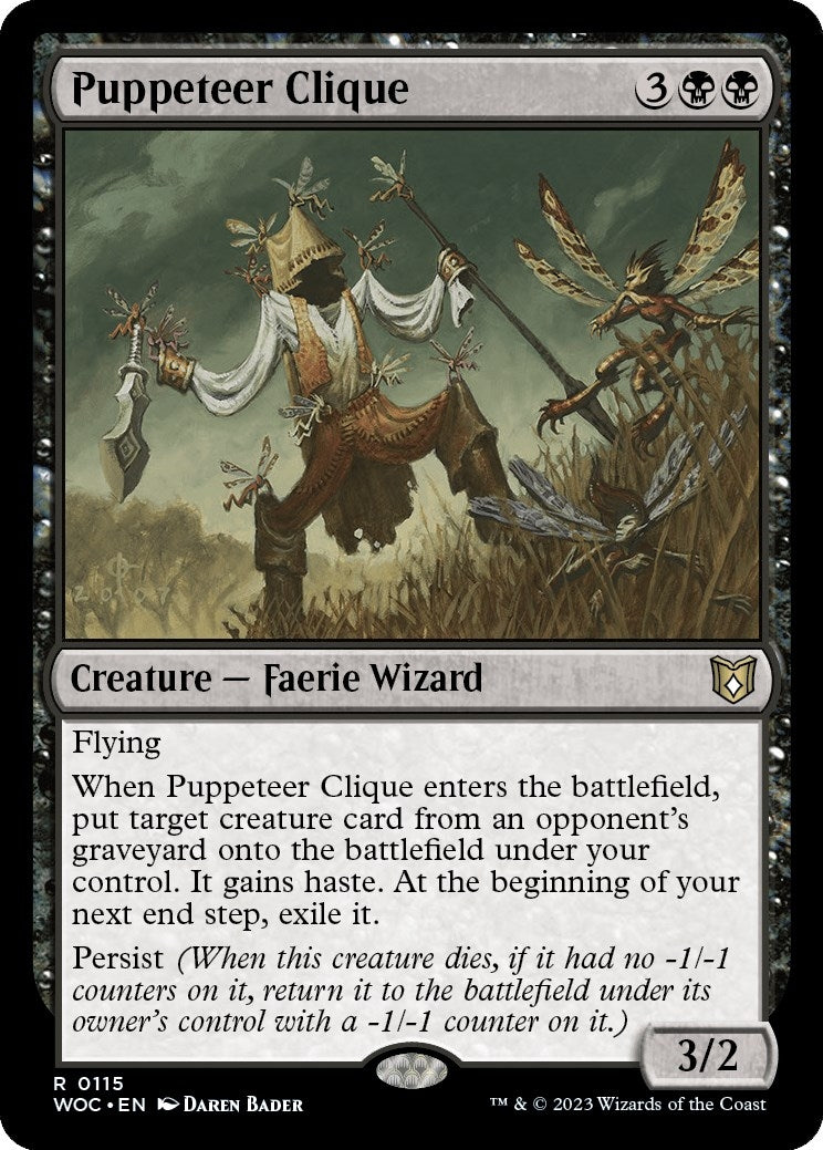 Image for Puppeteer Clique (115) (Commander: Wilds of Eldraine) - Magic: The Gathering