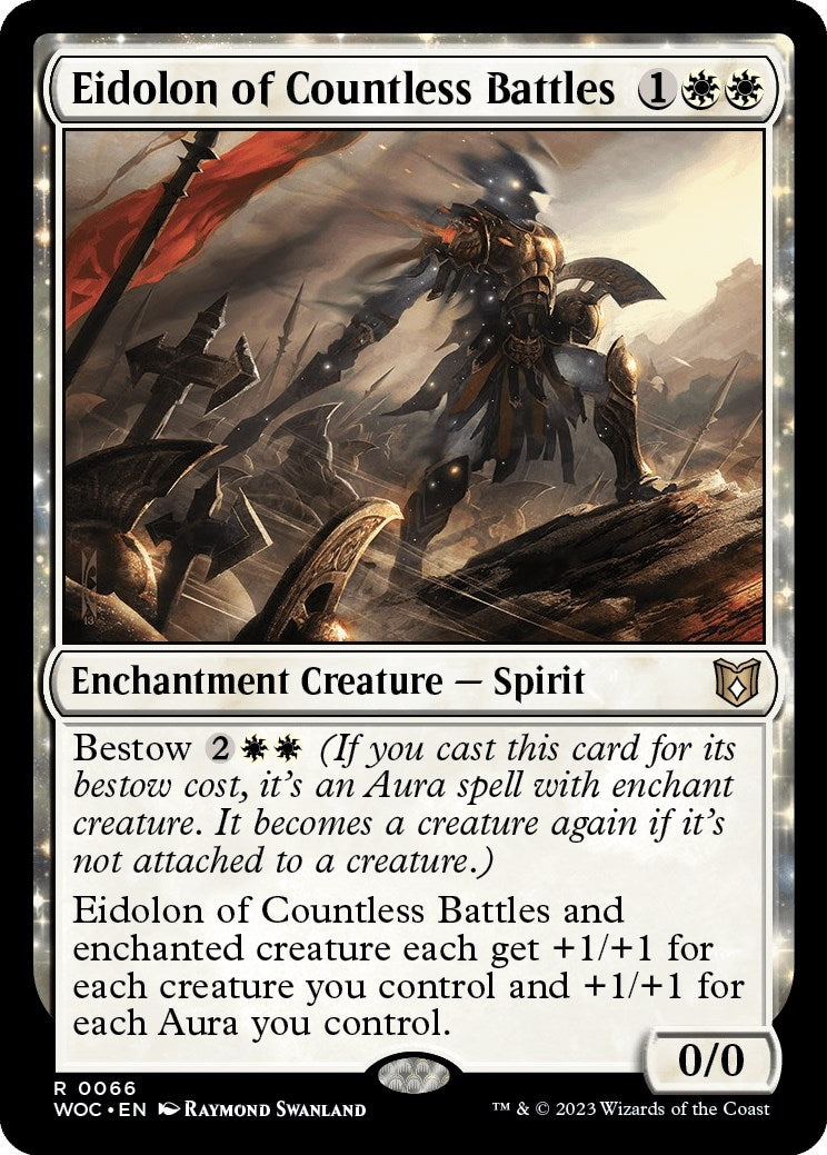 Image for Eidolon of Countless Battles (66) (Commander: Wilds of Eldraine) - Magic: The Gathering