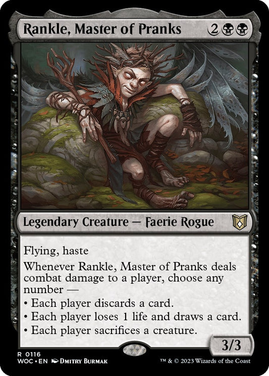Image for Rankle, Master of Pranks (116) (Commander: Wilds of Eldraine) - Magic: The Gathering