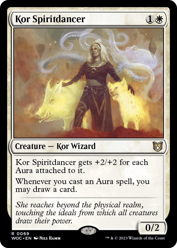 Image for Kor Spiritdancer (69) (Commander: Wilds of Eldraine) - Magic: The Gathering