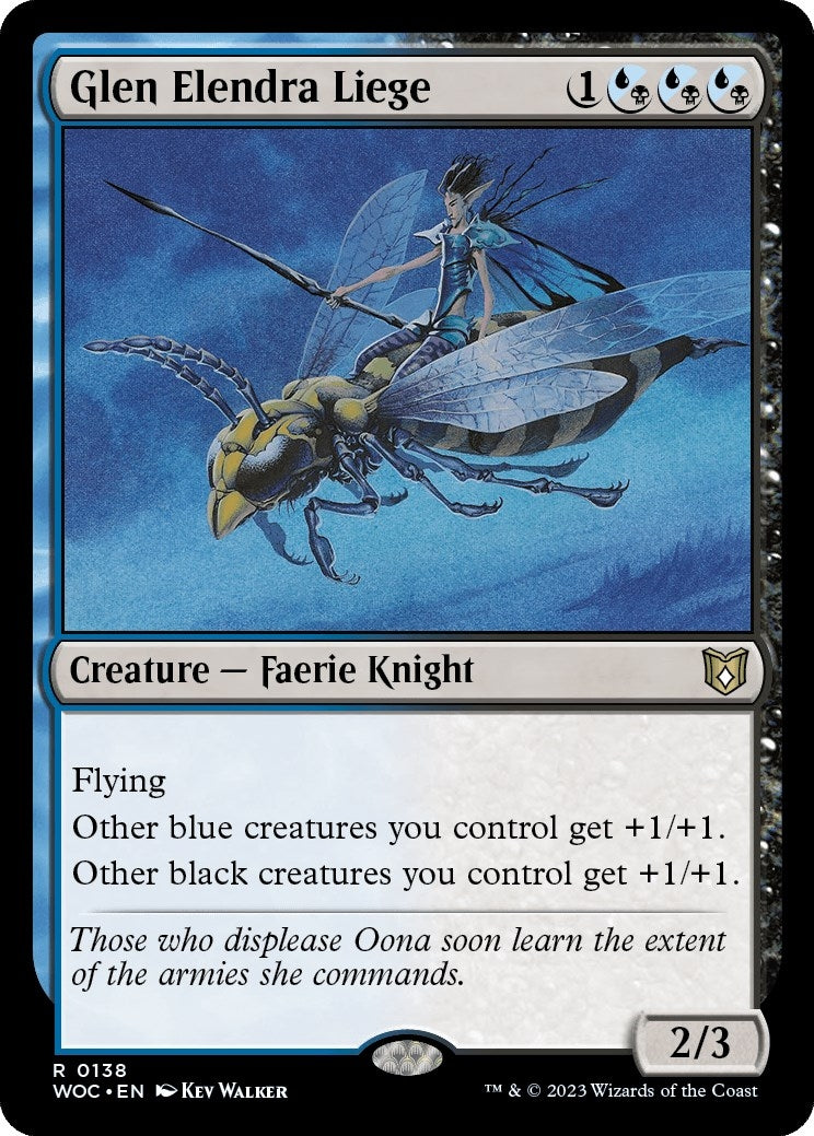 Image for Glen Elendra Liege (138) (Commander: Wilds of Eldraine) - Magic: The Gathering