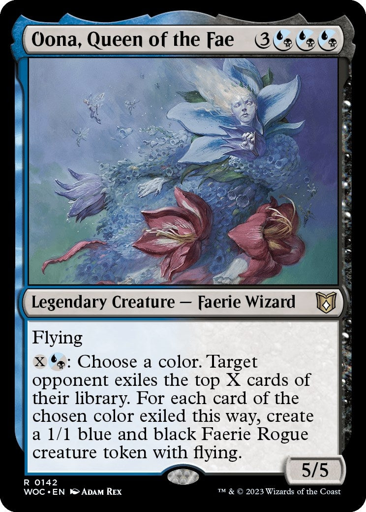 Image for Oona, Queen of the Fae (142) (Commander: Wilds of Eldraine) - Magic: The Gathering