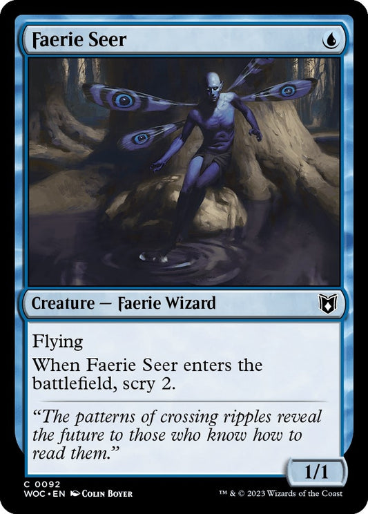Image for Faerie Seer (92) (Commander: Wilds of Eldraine) - Magic: The Gathering