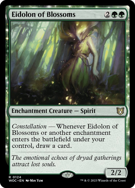 Image for Eidolon of Blossoms (124) (Commander: Wilds of Eldraine) - Magic: The Gathering