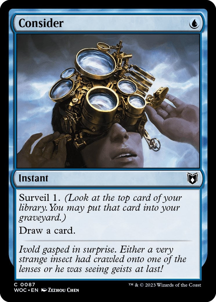 Image for Consider (87) (Commander: Wilds of Eldraine) - Magic: The Gathering