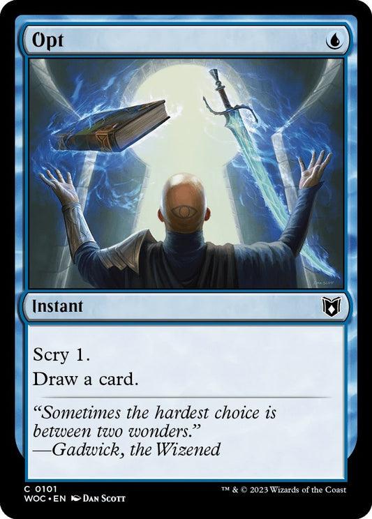 Image for Opt (101) (Commander: Wilds of Eldraine) - Magic: The Gathering