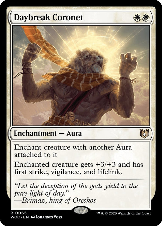 Image for Daybreak Coronet (65) (Commander: Wilds of Eldraine) - Magic: The Gathering