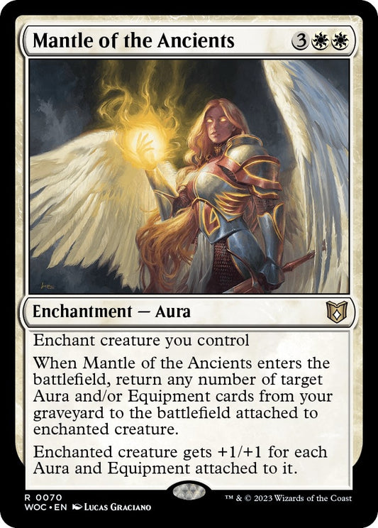 Image for Mantle of the Ancients (70) (Commander: Wilds of Eldraine) - Magic: The Gathering