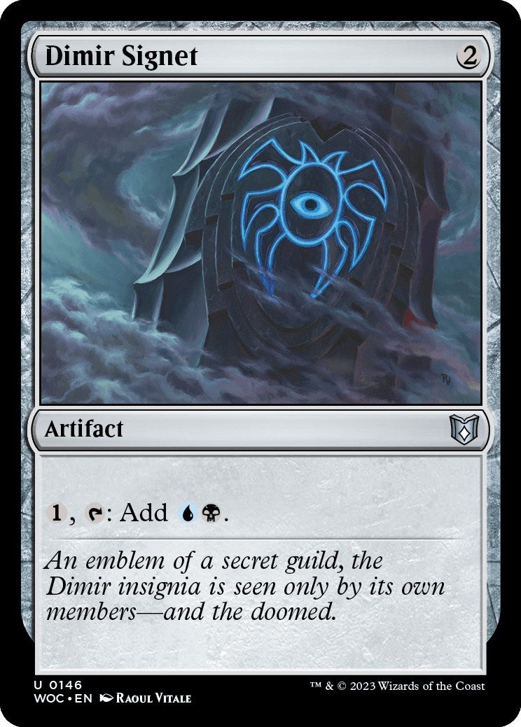 Image for Dimir Signet (146) (Commander: Wilds of Eldraine) - Magic: The Gathering