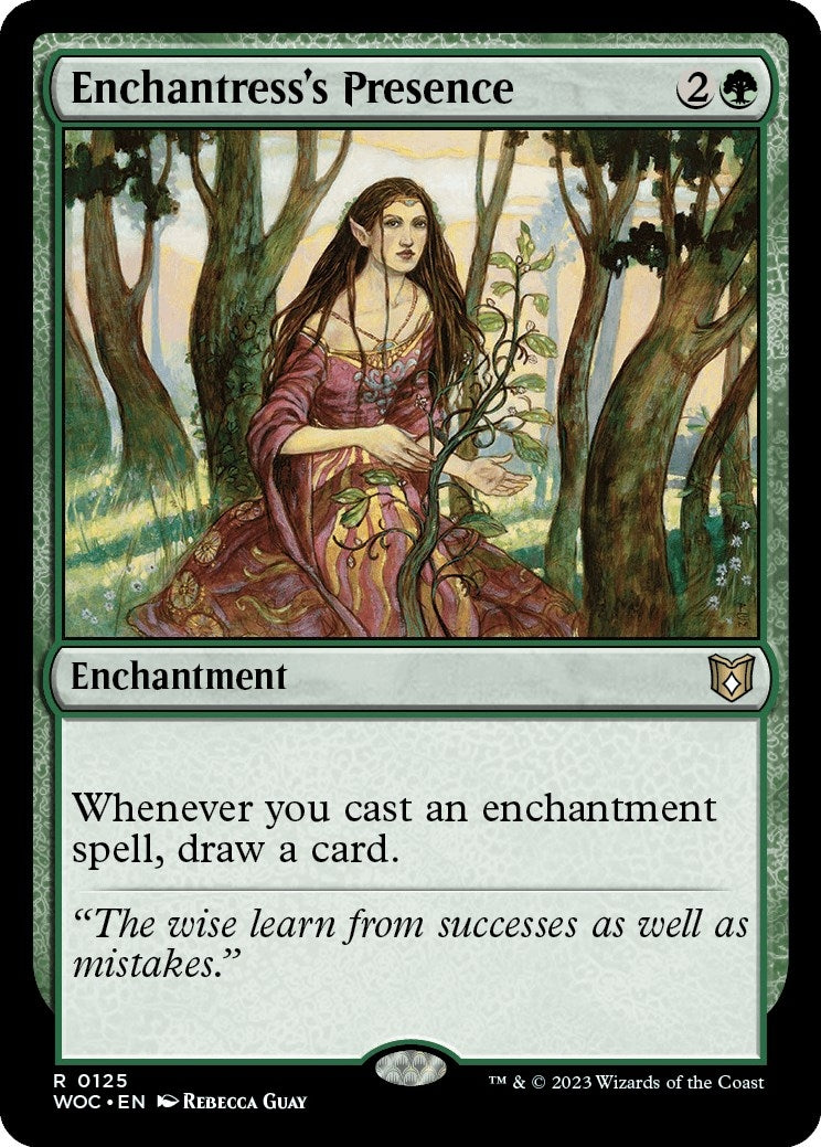 Image for Enchantress's Presence (125) (Commander: Wilds of Eldraine) - Magic: The Gathering