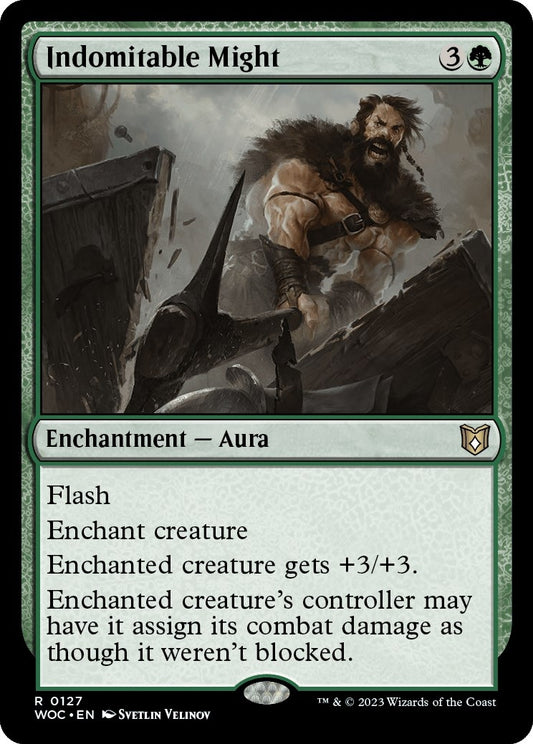 Image for Indomitable Might (127) (Commander: Wilds of Eldraine) - Magic: The Gathering
