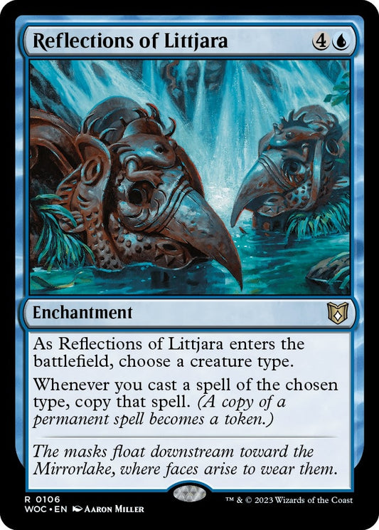 Image for Reflections of Littjara (106) (Commander: Wilds of Eldraine) - Magic: The Gathering