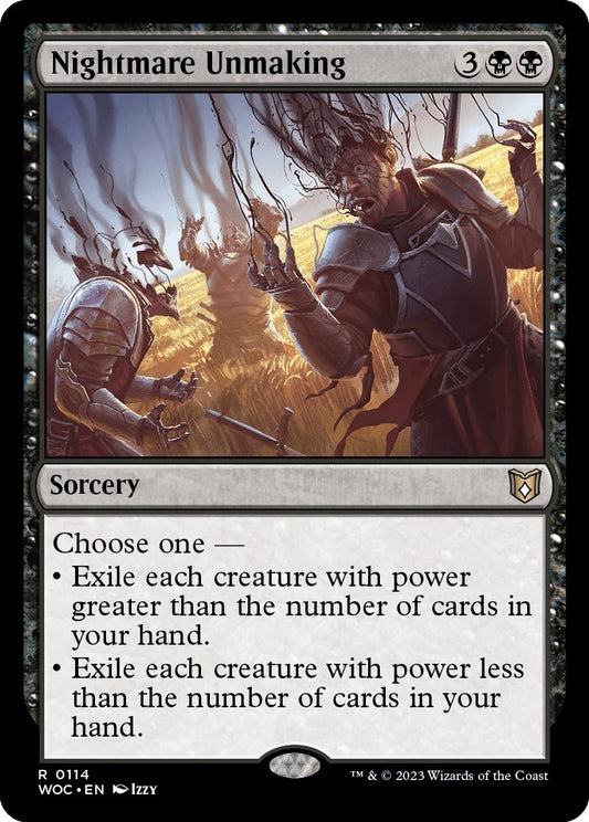 Image for Nightmare Unmaking (114) (Commander: Wilds of Eldraine) - Magic: The Gathering