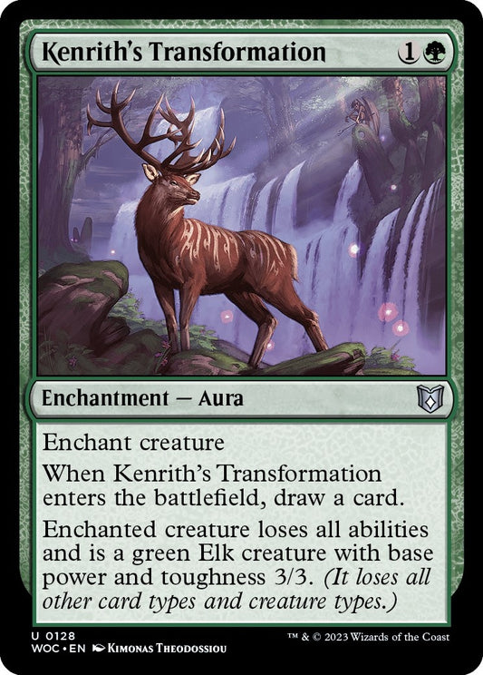 Image for Kenrith's Transformation (128) (Commander: Wilds of Eldraine) - Magic: The Gathering